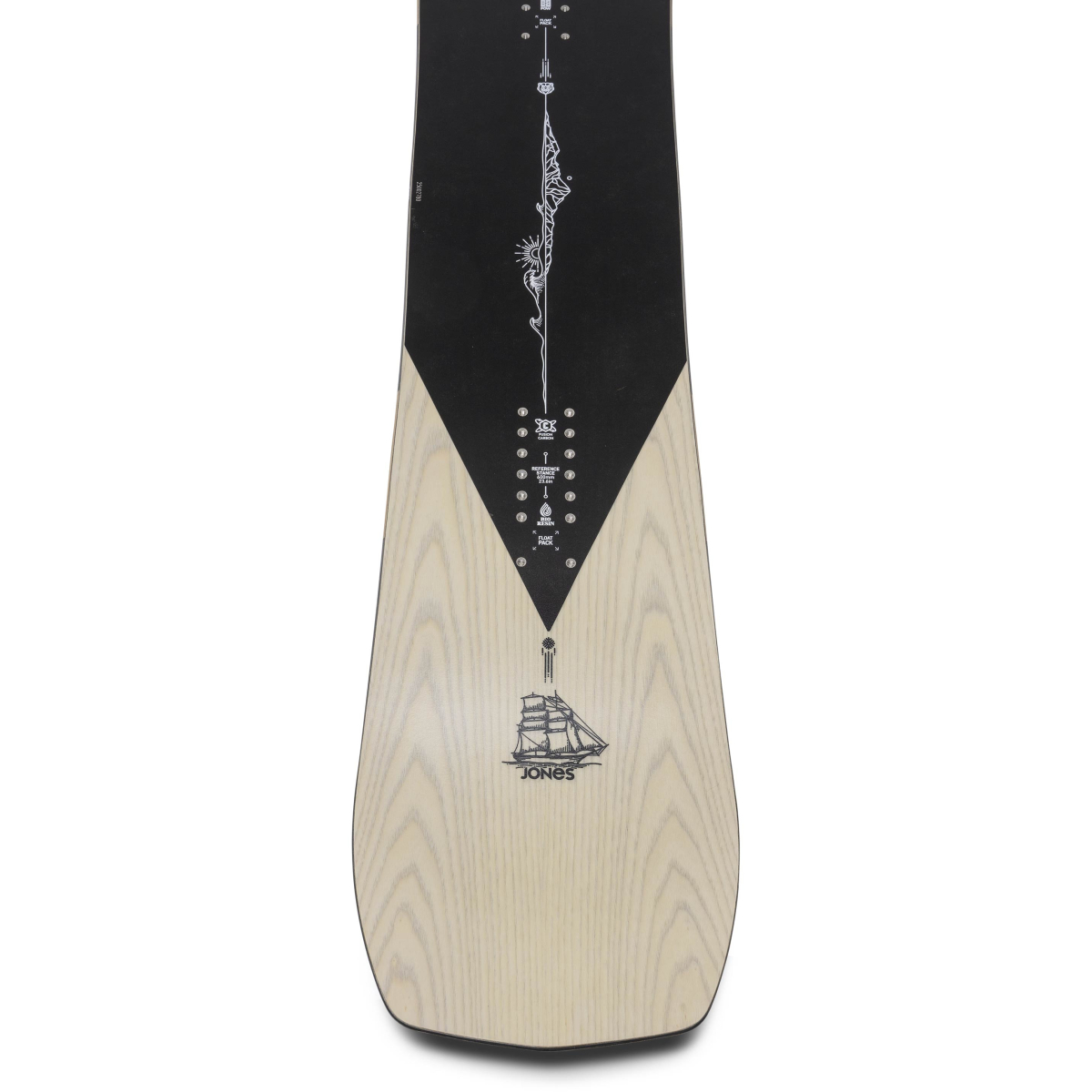 jones carbon flagship hybrid camber snowboard Pro 2027 This advanced design creates a natural lift in the nose and tail of the board Men's Carbon Flagship Snowboard 2020