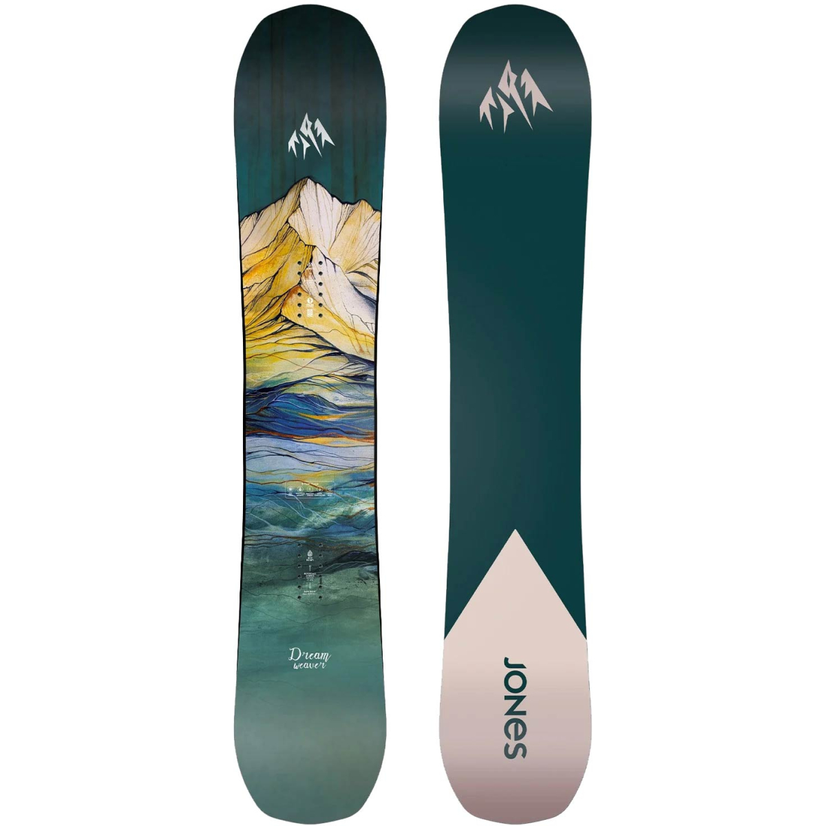 【お買い得】Jones Dream Weaver 145 Jones Dream Weaver Snowboard - Women's