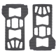 Spark R&D Baseplate Padding Kit -Cutout